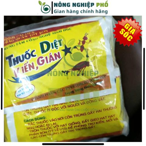 Trừ kiến, gián sinh học gói 20g an toàn, Bột rắc kiến, gián - Chế phẩm xua đuổi Kiến, Gián 739282