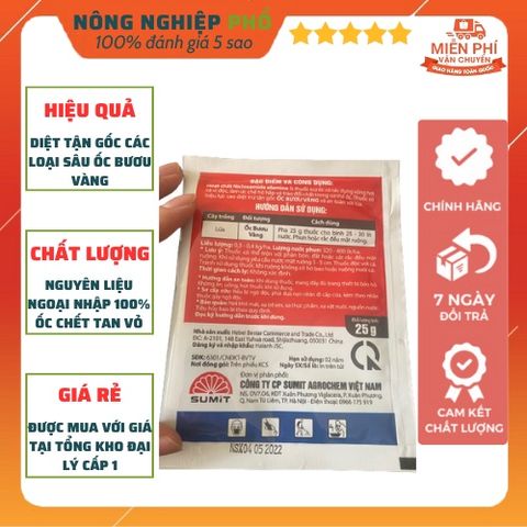 Thuốc Diệt Tất Cả Các Loại Ốc Sên, Ốc Bươu Vàng Hại Các Loại Hoa, Rau, Cây Trồng - Siêu Diệt Ốc Hiệu Quả Diệt Tận Gốc Ốc 739287