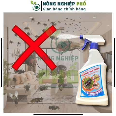 Thuốc DIỆT RUỒI SINH HỌC CHUYÊN DỤNG Multiagro (Bình Xịt 500ml) Chính Hãng - Diệt Ruồi Nhặng Nhà, Nhà Hàng Hiệu Quả 100% 739290