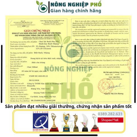 Thuốc DIỆT RUỒI SINH HỌC CHUYÊN DỤNG Multiagro (Bình Xịt 500ml) Chính Hãng - Diệt Ruồi Nhặng Nhà, Nhà Hàng Hiệu Quả 100% 739290