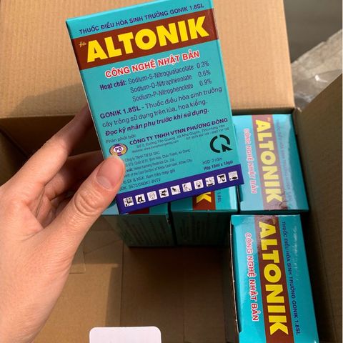 [ƯU ĐÃI GIÁ TỐT] Hộp 10 GÓI Kích Thích Sinh Trưởng Cực Mạnh Atonic (10ml/gói) - Kích Rễ, Nảy Mầm, Ra Chồi Nhanh Mạnh 739297