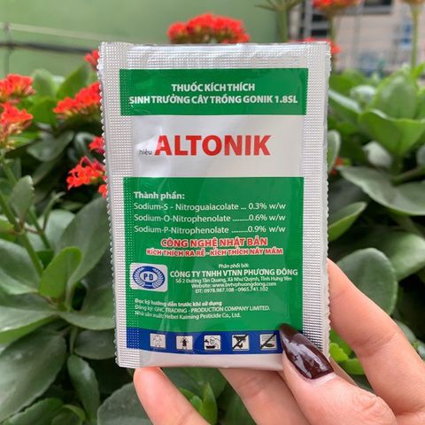 [FREESHIP] HỘP 10 GÓI Thuốc Kích Thích Sinh Trưởng Altonik - Giải Độc Cây, Kích Mầm Nhanh Cho Rau, Hoa, Cây Ăn Quả, Lúa 739295