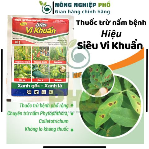 Thuốc Phòng, Trừ Nấm Bệnh Cao Cấp SIÊU VI KHUẨN Multiagro - Đặc Trị Sương Mai, Thán Thư, Thối Nhũn Trên Cây Kiểng, Hoa 739298