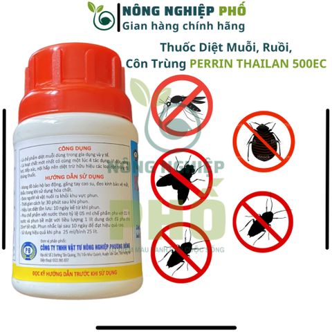 Thuốc Diệt Muỗi PERRIN THAILAN 500EC Hoạt Chất Mới Cực Mạnh - Diệt Sạch Muỗi Kháng, Ruồi, Gián, Côn Trùng Trong Nhà 739302