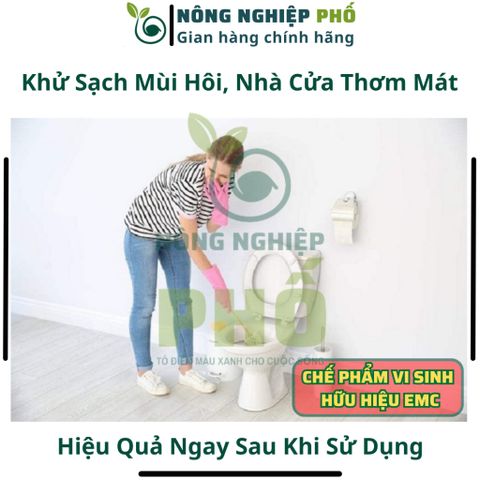 Chế phẩm vi sinh EMC gói 200g, Chế phẩm vi sinh EMC khử mùi hôi, khử trùng, xử lý rác thải, nước thải Multiagro 739306