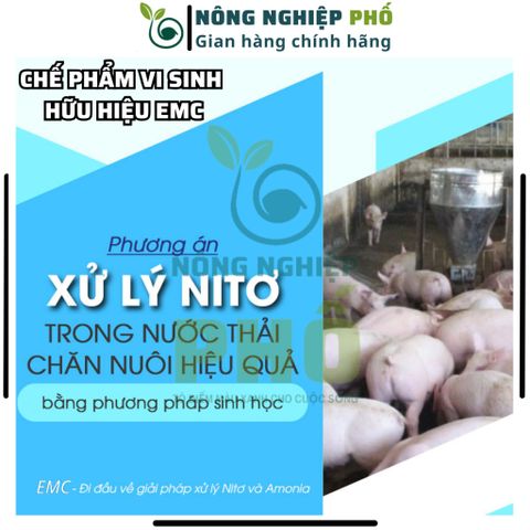 Chế phẩm vi sinh EMC gói 200g, Chế phẩm vi sinh EMC khử mùi hôi, khử trùng, xử lý rác thải, nước thải Multiagro 739306