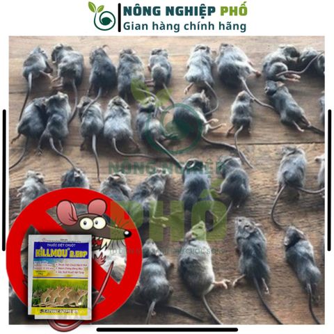 Thuốc Diệt Chuột Killmou 2.5DP Multiagro Thế Hệ Mới (Gói 10g) - Diệt Chuột Mạnh Hơn, Nhanh Hơn 739310