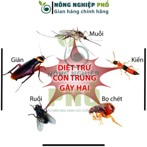 Thuốc diệt muỗi Fendona 10sc gói 5ml hàng Đức, không mùi, diệt gián, ruồi, kiến ba khoang hiệu quả, an toàn |Multiagro 739314