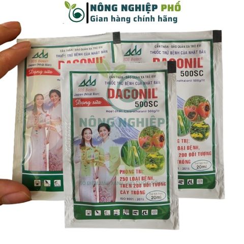 Thuốc Diệt Nấm Bệnh Nhật Bản Phòng Trị Nấm Bệnh Cho Hơn 200 Các Loại Hoa (Phong Lan, Hoa Hồng...), Rau Màu, Cây Ăn Quả 739322