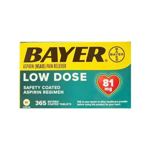 Bayer 365v 81mg hàng Mỹ chính hãng 739343