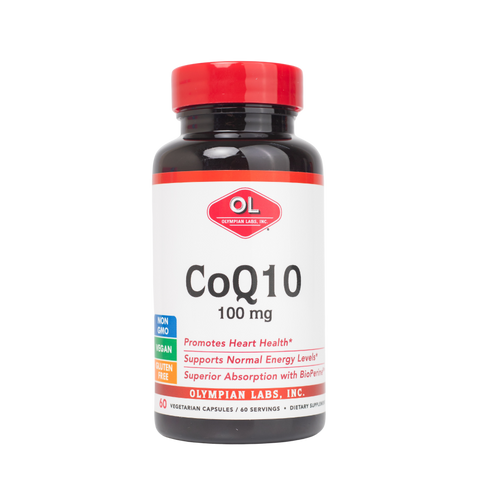 [Nhập khẩu] Viên uống Coq10 100Mg Olympian Labs - Hỗ trợ sức khỏe tim mạch (Hộp 60v)
