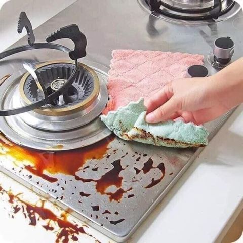 Set 10 khăn lau đa năng siêu thấm nước (TH335)