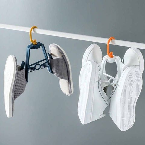 Móc phơi giày dép 4 nhánh 360 độ (Màu ngẫu nhiên) (TH337)