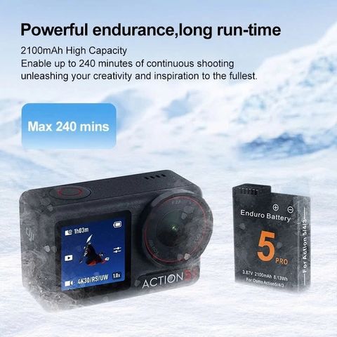 PIN CAMERA OSMO DJI ACTION 5 PRO, ACTION 5, ACTION 4 và ACTION 3 738408