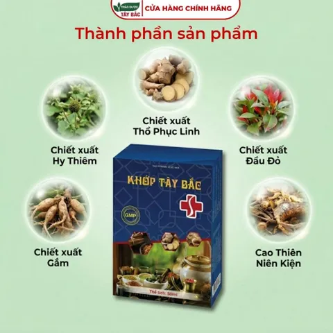 Cao Uống KHỚP TÂY BẮC -  Hỗ Trợ Giảm Đau Nhức Xương Khớp, Thoái Hoá Khớp, Tê Bì Tay Chân (Chính hãng hộp 50 ml))