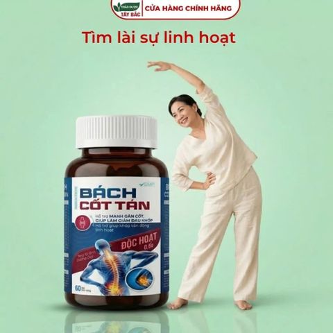 (CHÍNH HÃNG) Viên uống Xương Khớp BÁCH CỐT TÁN Nyoko Pharm - Hỗ Trợ Giảm Đau Khớp, Mạnh Gân Cốt (Hộp 40 Viên)