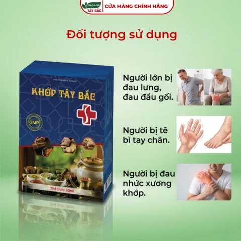 Cao Uống KHỚP TÂY BẮC -  Hỗ Trợ Giảm Đau Nhức Xương Khớp, Thoái Hoá Khớp, Tê Bì Tay Chân (Chính hãng hộp 50 ml))