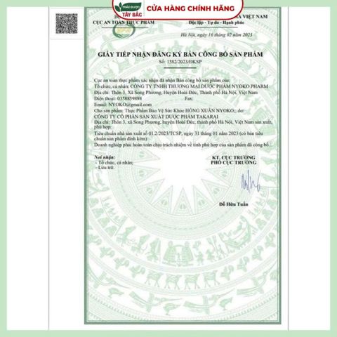 Viên uống nội tiết tố HỒNG XUÂN NYOKO - Hỗ Trợ Nội Tiết Tố Nữ, Giảm Bốc Hỏa, Mất Ngủ (Hộp 30 Viên)