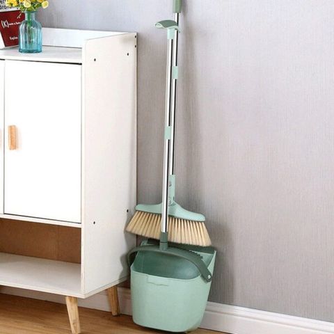 Chổi quét nhà kèm khay hốt mới (Màu ngẫu nhiên) (TH346)