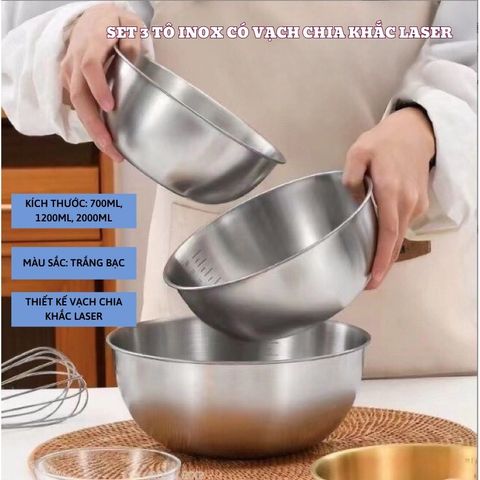 Set 3 thau trộn (TH350)
