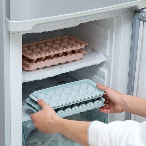 Khay làm đá tròn 33 viên nhựa dày Việt Nhật (TH357)