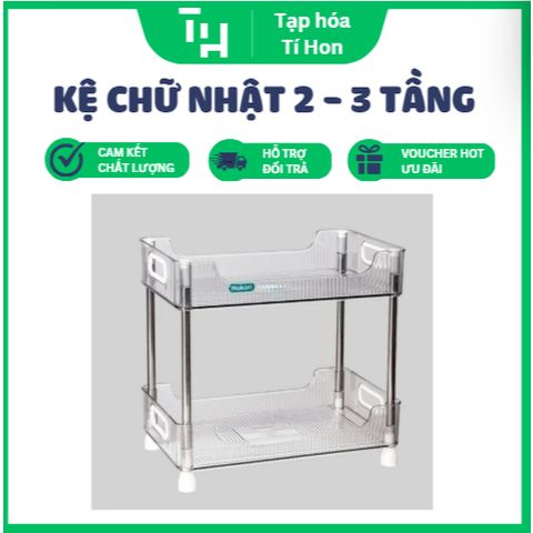 KỆ CHỮ NHẬT 2 - 3 TẦNG HOKORI (TH365)