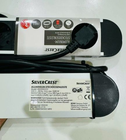 Ổ cắm điện SILVERCREST 6 ổ cắm