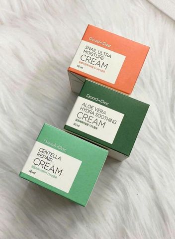 Kem dưỡng ẩm ốc sên GoodnDoc Snail Ultra Moisture Cream 50ml 