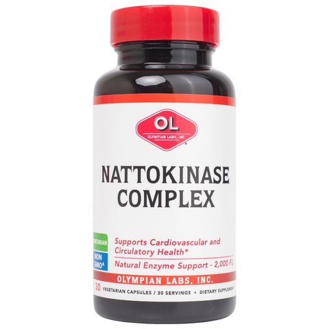 [Nhập khẩu] Viên uống Nattokinase Complex Olympian Labs  - Hỗ trợ tình trạng tai biến mạch máu não (Hộp 30v)