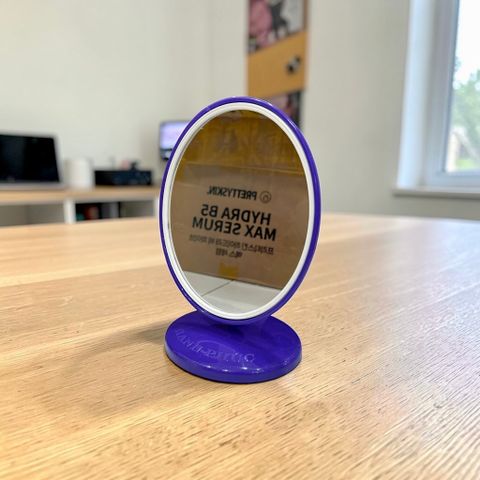 Gương Trang Điểm Để Bàn Hình Oval Gương Hạnh Phúc 