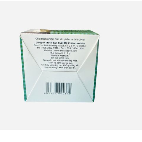 Kem Sâm Ginseng Thorakao 7g Dưỡng Da Ngừa Mụn Giảm Nếp Nhăn - Sản Phẩm Chính Hãng