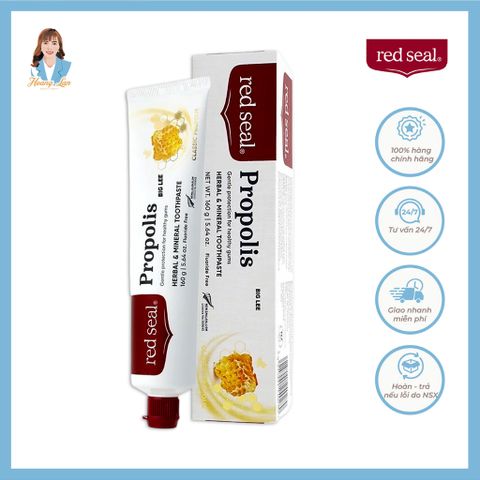 Kem đánh răng keo ong cổ điển New Zealand Red Seal Propolis Toothpaste Classic Propolis 100g