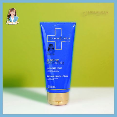 Kem dưỡng thể sáng da toàn thân Pháp DermEden Specific Protocole Radiance Body Lotion 200ml 739472