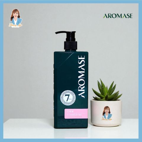 Dầu xả phục hồi tóc khô xơ, hư tổn Đài Loan AROMASE Red Rose Damage Recovery Conditioner 400ml