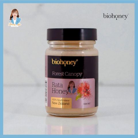 Mật ong hoa Rata rừng nguyên chất New Zealand Biohoney Forest Canopy Rata Honey 270g