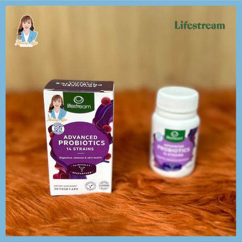Viên uống nấm candida, ngứa vùng kín Kolorex Gut Care Candida Balance & Advanced Probiotic 30 viên