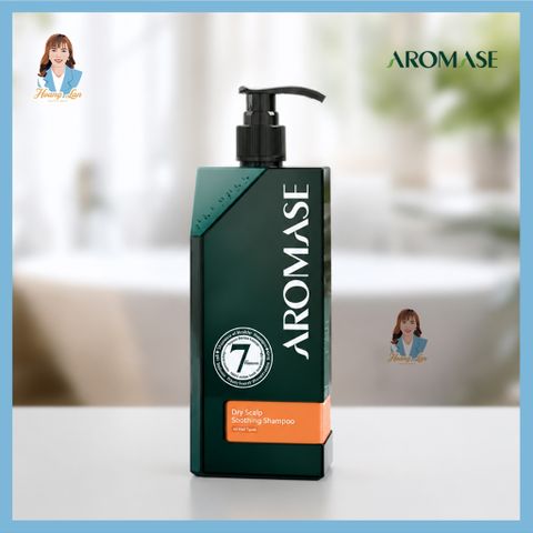 Dầu gội làm dịu da đầu cho da đầu khô, gàu, ngứa Đài Loan AROMASE Dry Scalp Soothing Shampoo 400ml