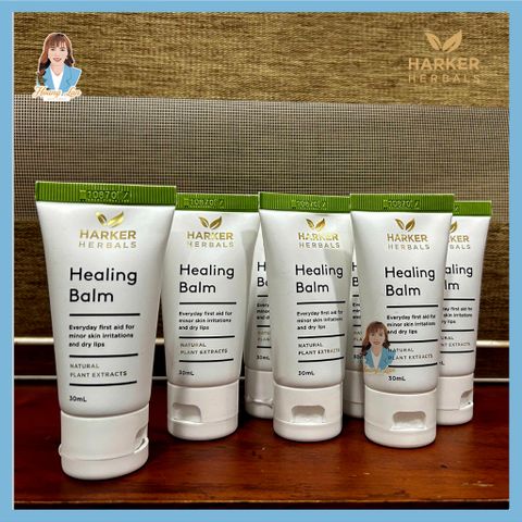Cao xoa dịu vết thương, phục hồi da khô, môi nứt hăm tã New Zealand Harker Herbals Healing Balm 30ml