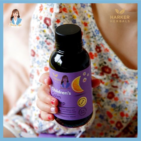 Siro giúp an thần, hỗ trợ ngủ ngon cho bé New Zealand Harker Herbals Children's Calm & Sleep 150ml