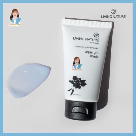 Mặt nạ dạng gel cấp ẩm sâu, phục hồi da, giảm nếp nhăn New Zealand Living Nature Aqua Gel Mask 75ml