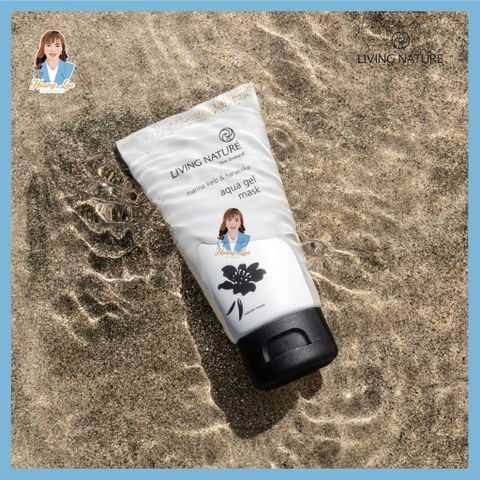 Mặt nạ dạng gel cấp ẩm sâu, phục hồi da, giảm nếp nhăn New Zealand Living Nature Aqua Gel Mask 75ml