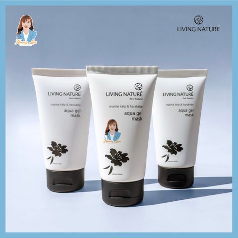 Mặt nạ dạng gel cấp ẩm sâu, phục hồi da, giảm nếp nhăn New Zealand Living Nature Aqua Gel Mask 75ml
