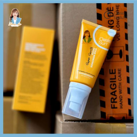 Kem chống nắng siêu mịn New Zealand SPF30 Oasis Beauty Super Smooth Facial Sunscreen 50ml
