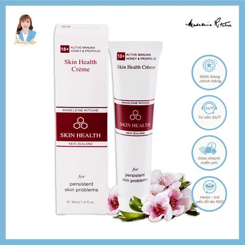 Kem giảm mụn mật ong manuka 18+ New Zealand Madeleine Ritchie 18+ Active Manuka Skin Health 40ml