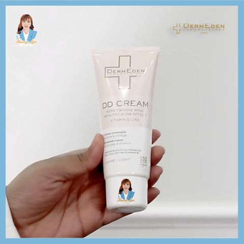 Kem chống nắng vitamin D SPF50+ PA+++ Pháp DermEden DD Cream Vitamin D-Like 50ml