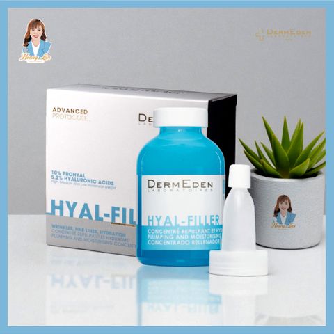 Tinh chất làm đầy nếp nhăn Pháp DermEden Hyal-Filler Plumping & Moisturising Concentrate 15% 30ml