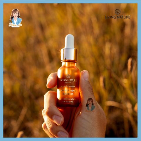 Serum phục hồi và tái tạo giúp da mềm mại New Zealand Living Nature Rewind & Repair Serum 18ml