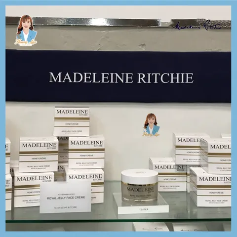 Kem dưỡng sáng da sữa ong chúa New Zealand Madeleine Ritchie Royal Jelly Face Creme 100ml