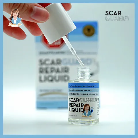 Gel xóa bỏ sẹo lồi, sẹo phì lâu năm do phẩu thuật Mỹ Scarguard Repair Liquid 15ml