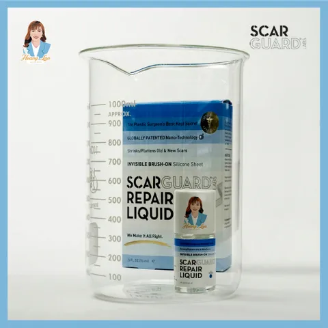 Gel xóa bỏ sẹo lồi, sẹo phì lâu năm do phẩu thuật Mỹ Scarguard Repair Liquid 15ml